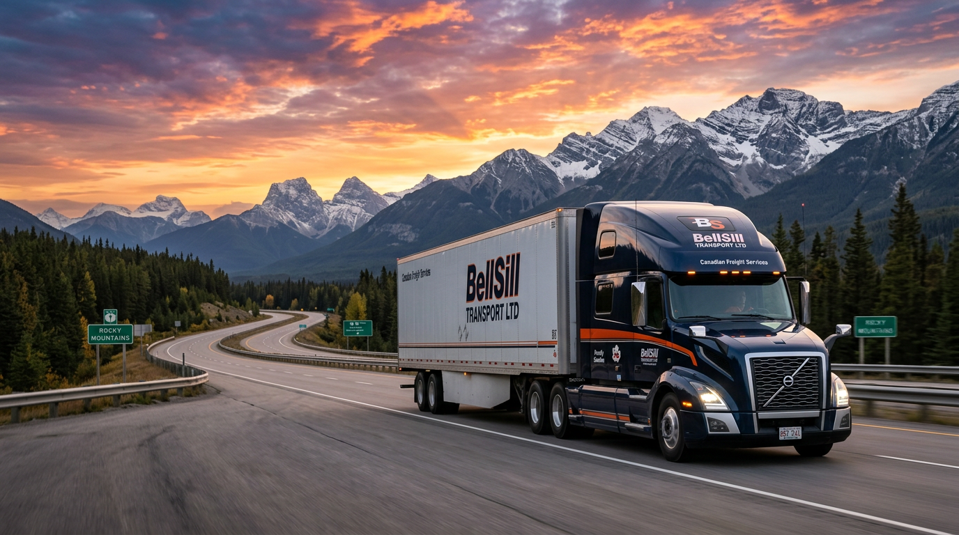 General Freight Services — FTL LTL dry van shipping intermodal transport Canada BellSill Transport