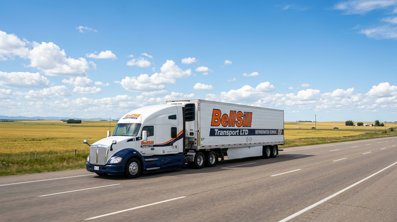 Specialized Equipment Services — refrigerated reefer flatbed heavy haul tanker Alberta BellSill Transport